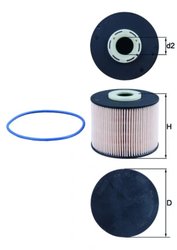 Filtru combustibil MAHLE KX 331D