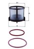 FILTRU COMBUSTIBIL KNECHT KX 72D2 - Compatibil cu ERF, GULERYUZ, MAN, MAZ, MERCEDES-BENZ, NEOPLAN, OPTARE, PLAXTON, SETRA