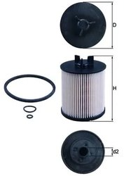 FILTRU COMBUSTIBIL KNECHT KX 86/1D - Compatibil cu AUDI