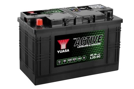 BATERIE DE PORNIRE YUASA L35-90 - Piesa auto compatibila cu mai multe marci