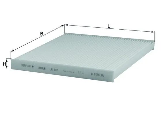 Filtru aer habitaclu KNECHT LA 107