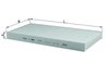 Filtru aer habitaclu MAHLE LA 117