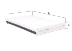 FILTRU AER HABITACLU MAHLE LA 1198 - Compatibil cu MERCEDES-BENZ