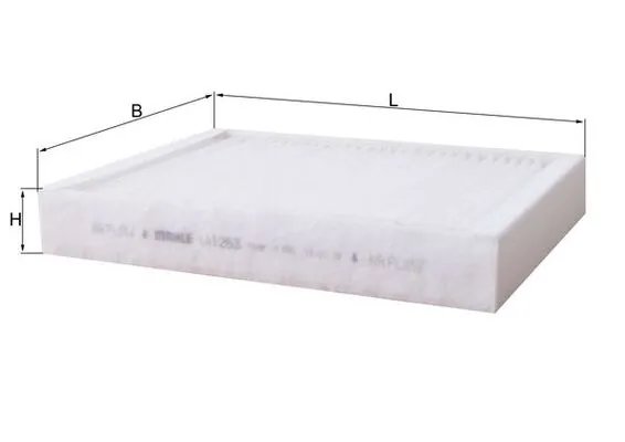 Filtru aer habitaclu MAHLE LA 1263