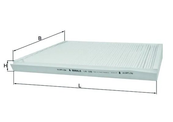 Filtru aer habitaclu MAHLE LA 129