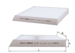 FILTRU AER HABITACLU KNECHT LA 134 - Compatibil cu RENAULT