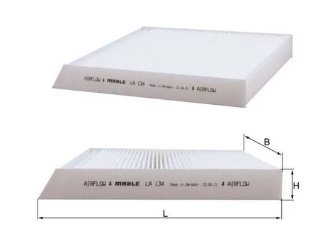 FILTRU AER HABITACLU KNECHT LA 134 - Compatibil cu RENAULT