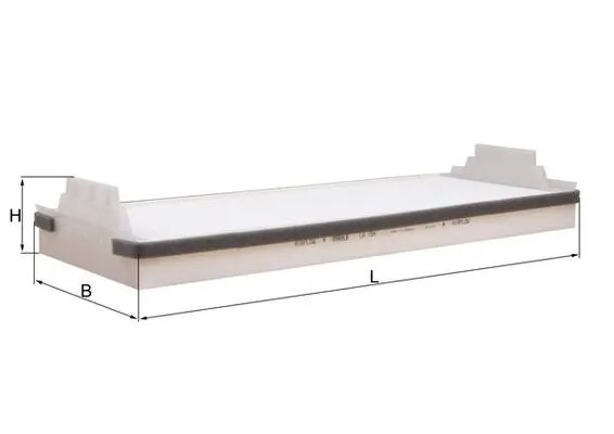 Filtru aer habitaclu MAHLE LA 154