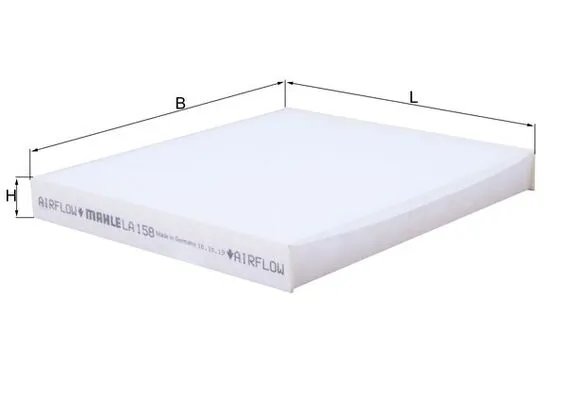 FILTRU AER HABITACLU KNECHT LA 158 - Compatibil cu BESTURN (FAW), MAZDA, TOYOTA