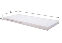 FILTRU AER HABITACLU KNECHT LA 170 - Compatibil cu ASTRA, DAF, IVECO, MAN, MERCEDES-BENZ, MITSUBISHI, RENAULT TRUCKS, SETRA, VOL