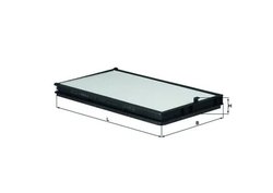 Filtru aer habitaclu KNECHT LA 177