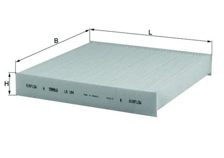 FILTRU AER HABITACLU KNECHT LA 184 - Compatibil cu CITROEN, PEUGEOT