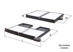 FILTRU AER HABITACLU KNECHT LA 186/S - Compatibil cu TOYOTA