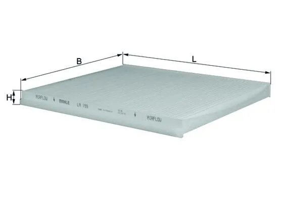 FILTRU AER HABITACLU KNECHT LA 199 - Compatibil cu LEXUS