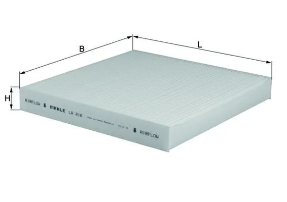 FILTRU AER HABITACLU KNECHT LA 216 - Compatibil cu ACURA, HONDA