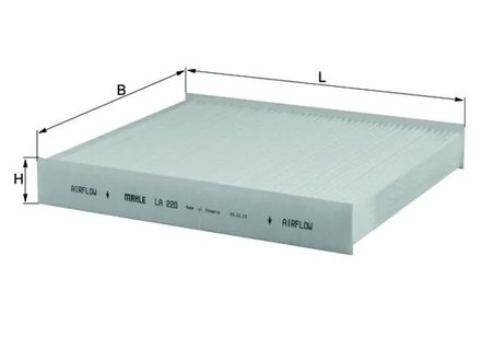 Filtru aer habitaclu MAHLE LA 220