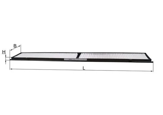 Filtru aer habitaclu MAHLE LA 248