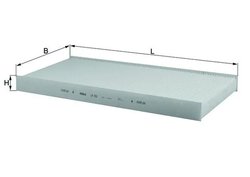 FILTRU AER HABITACLU MAHLE LA 252 - Compatibil cu MERCEDES-BENZ
