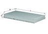 Filtru aer habitaclu MAHLE LA 280