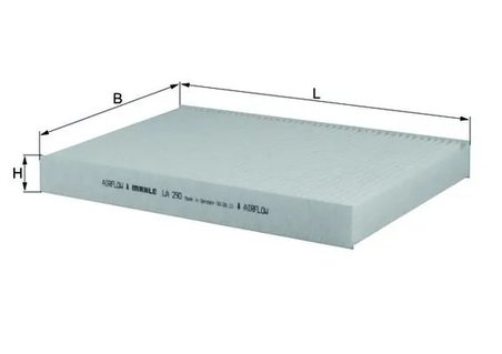 FILTRU AER HABITACLU KNECHT LA 290 - Compatibil cu NISSAN