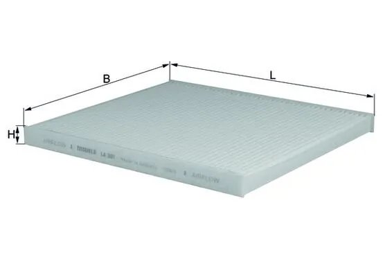 FILTRU AER HABITACLU KNECHT LA 301 - Compatibil cu HYUNDAI, KIA