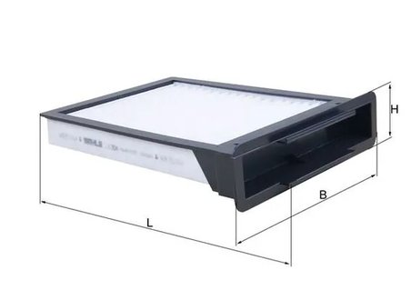 Filtru aer habitaclu MAHLE LA 304