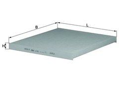 FILTRU AER HABITACLU KNECHT LA 306 - Compatibil cu ABARTH, ALFA ROMEO, CITROEN, FIAT, MAN, OPEL, PEUGEOT, VAUXHALL