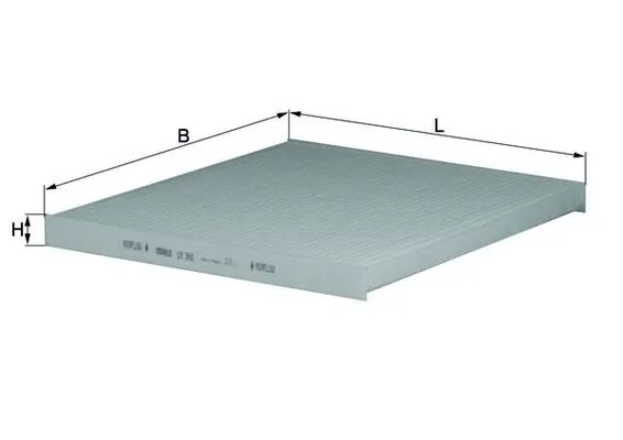 Filtru aer habitaclu MAHLE LA 306