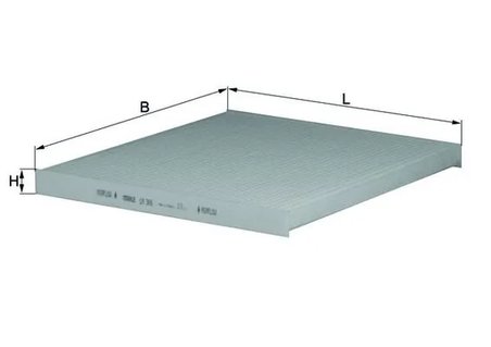Filtru aer habitaclu MAHLE LA 306