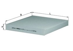 Filtru aer habitaclu MAHLE LA 343