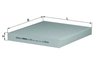 Filtru aer habitaclu MAHLE LA 343