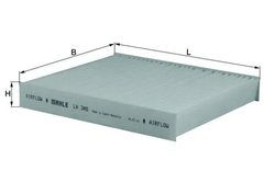 Filtru aer habitaclu MAHLE LA 345