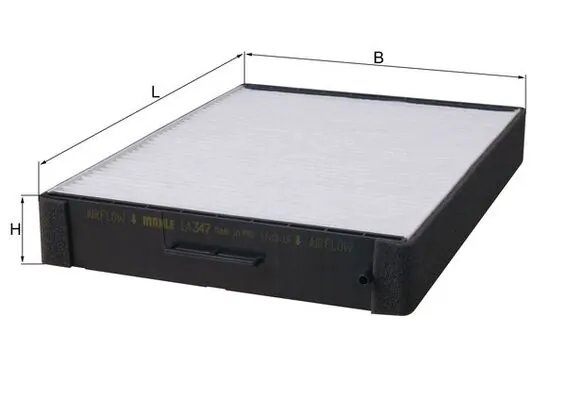 Filtru aer habitaclu KNECHT LA 347