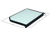 FILTRU AER HABITACLU KNECHT LA 379 - Compatibil cu JAGUAR