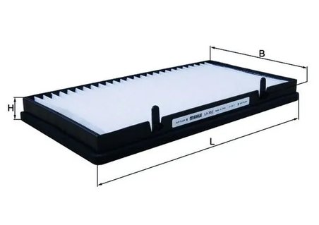 FILTRU AER HABITACLU KNECHT LA 382 - Compatibil cu NISSAN, OPEL, RENAULT, VAUXHALL