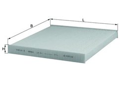 Filtru aer habitaclu MAHLE LA 411
