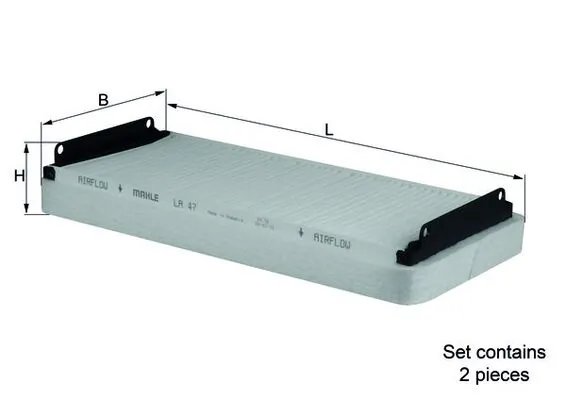 Filtru aer habitaclu MAHLE LA 47/S