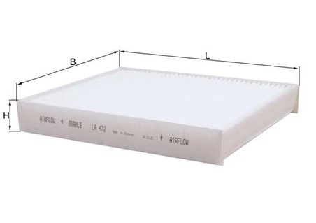 Filtru aer habitaclu MAHLE LA 472