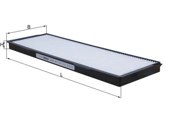 FILTRU AER HABITACLU MAHLE LA 502 - Compatibil cu SCANIA