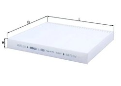 FILTRU AER HABITACLU KNECHT LA 569 - Compatibil cu ASTRA, CHERY, CHRYSLER, DODGE, FIAT, JEEP, LANCIA, RAM, ZAZ