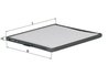 Filtru aer habitaclu KNECHT LA 624