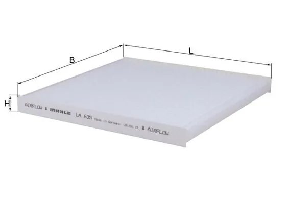 Filtru aer habitaclu KNECHT LA 635