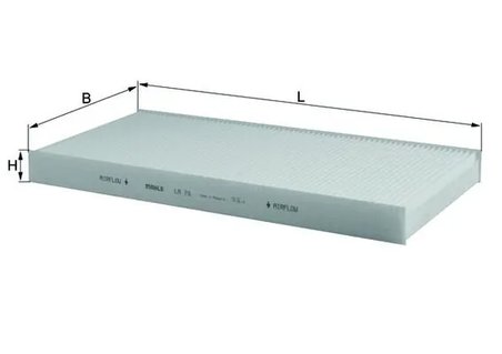 FILTRU AER HABITACLU KNECHT LA 78 - Compatibil cu FORD