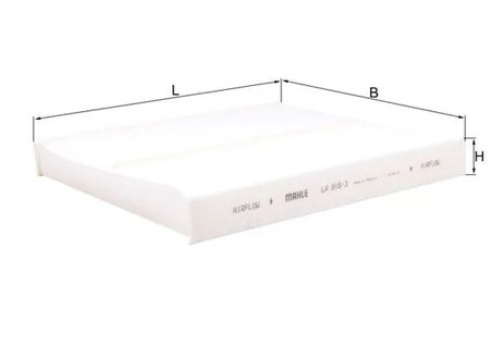 FILTRU AER HABITACLU KNECHT LA 816/3 - Compatibil cu AUDI, NISSAN, SEAT, SKODA, VW