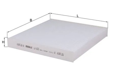 Filtru aer habitaclu MAHLE LA 833