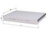 Filtru aer habitaclu KNECHT LA 875