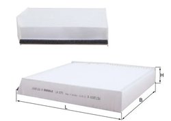 FILTRU AER HABITACLU KNECHT LA 879 - Compatibil cu INFINITI, MERCEDES-BENZ