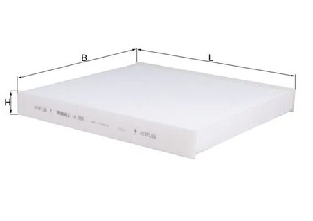 FILTRU AER HABITACLU KNECHT LA 888 - Compatibil cu AUDI, CUPRA, MAN, SEAT, SKODA, VW