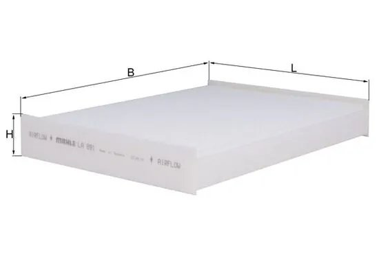 Filtru aer habitaclu MAHLE LA 891