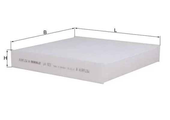Filtru aer habitaclu MAHLE LA 923